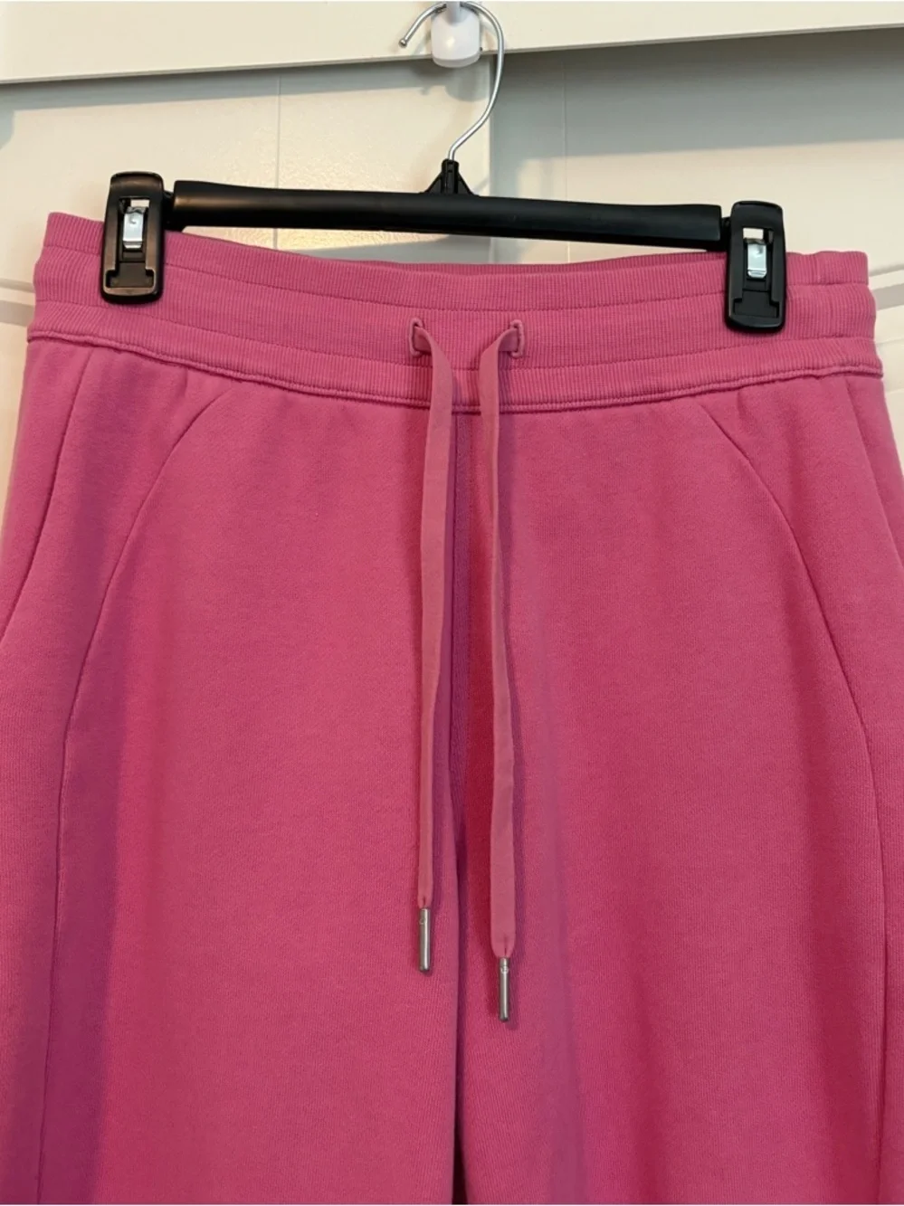 Lululemon Scuba High-Rise French Terry Jogger Pink Blossom size 6